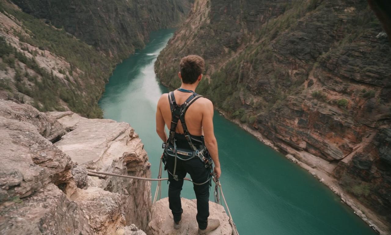 Czy skok na bungee boli